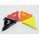 Sticker Dainese 60x50 mm Jaune Fluo